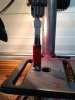 Mark II drilling out the crimp (450 x 600).jpg