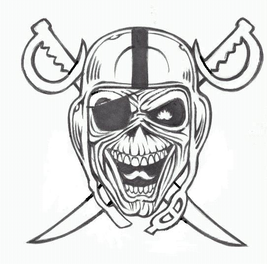 raiders tattoos designs